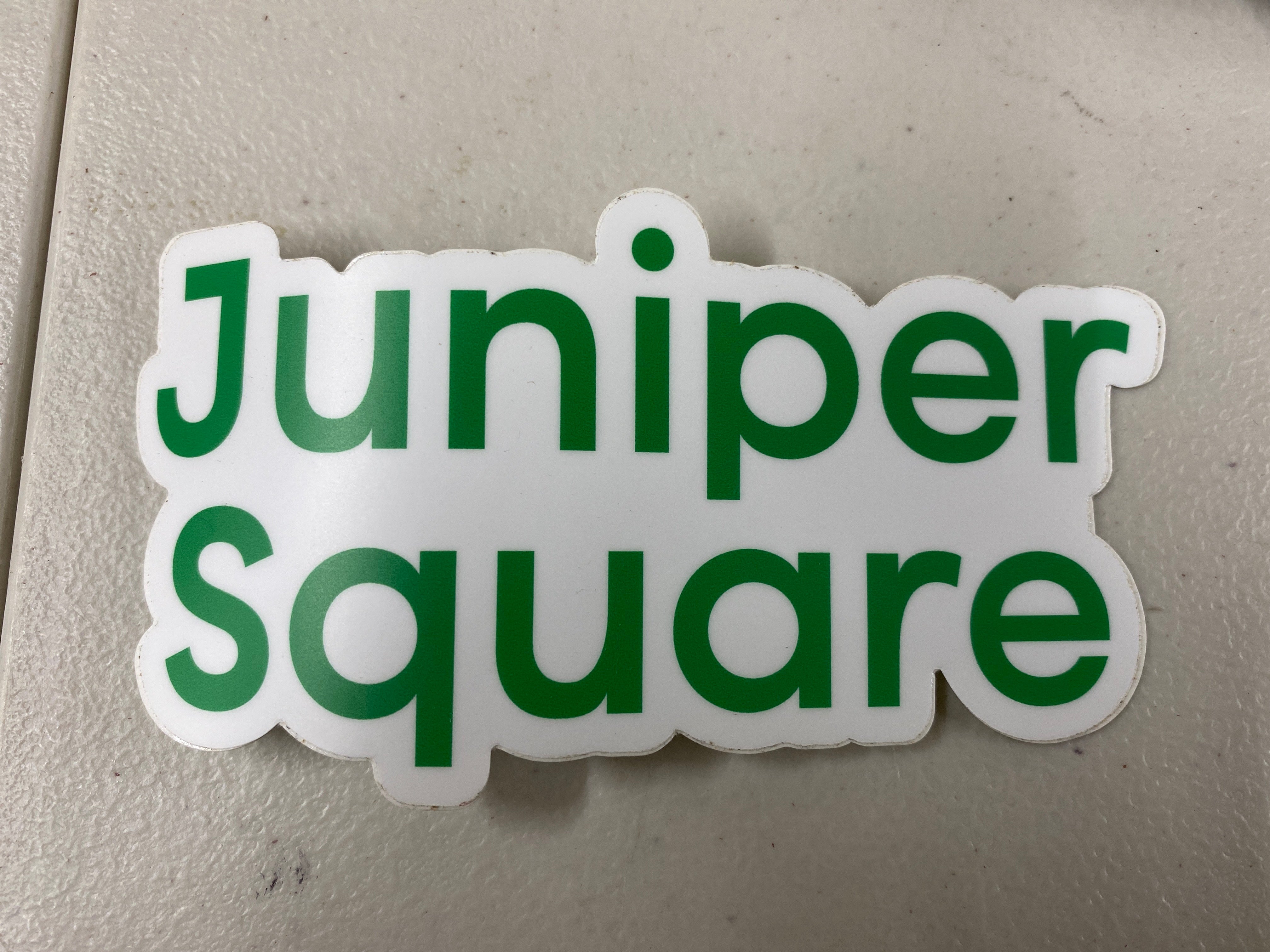 Juniper Square Sticker