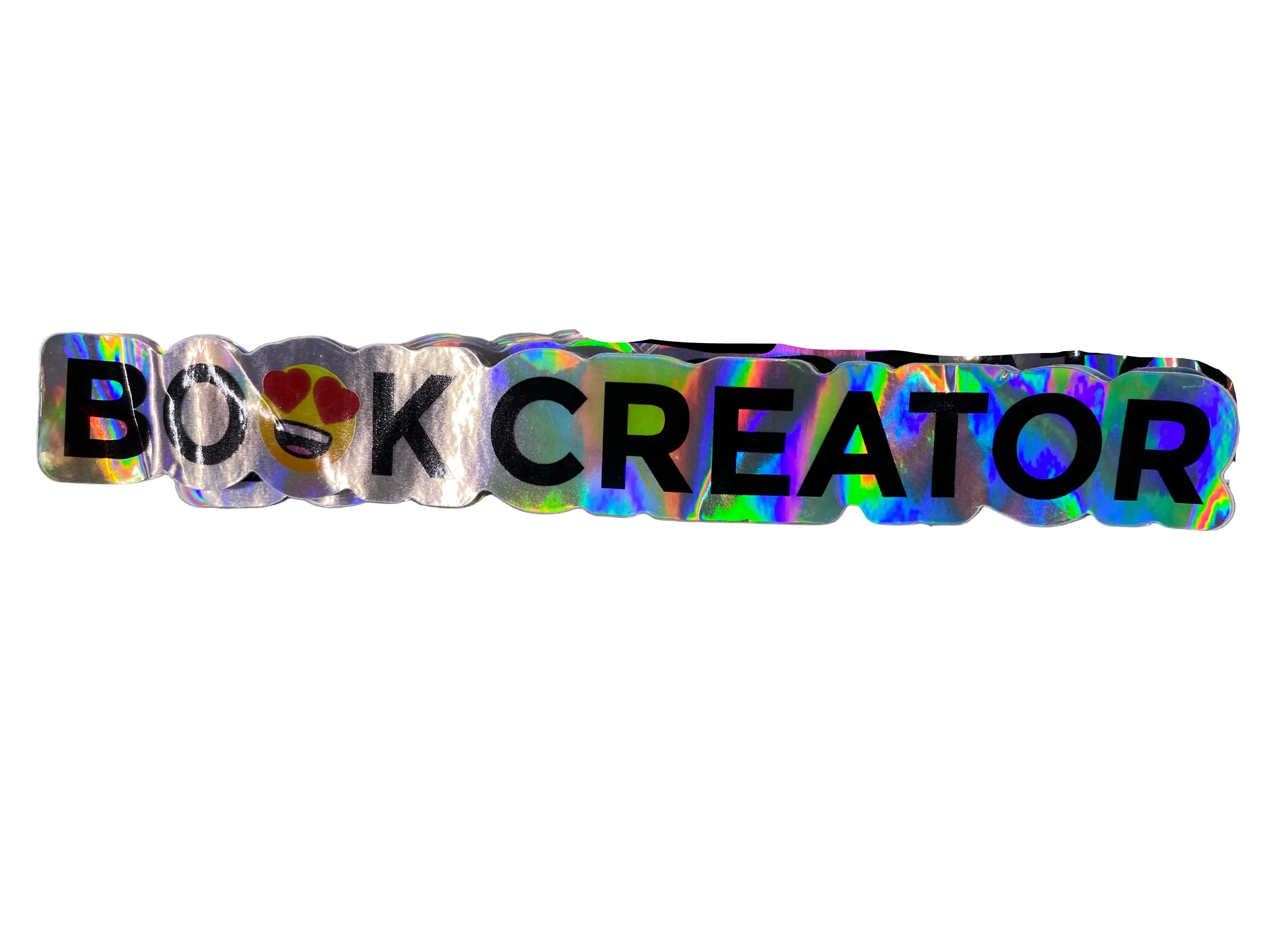 Book Creator Long Sticker - Holographic