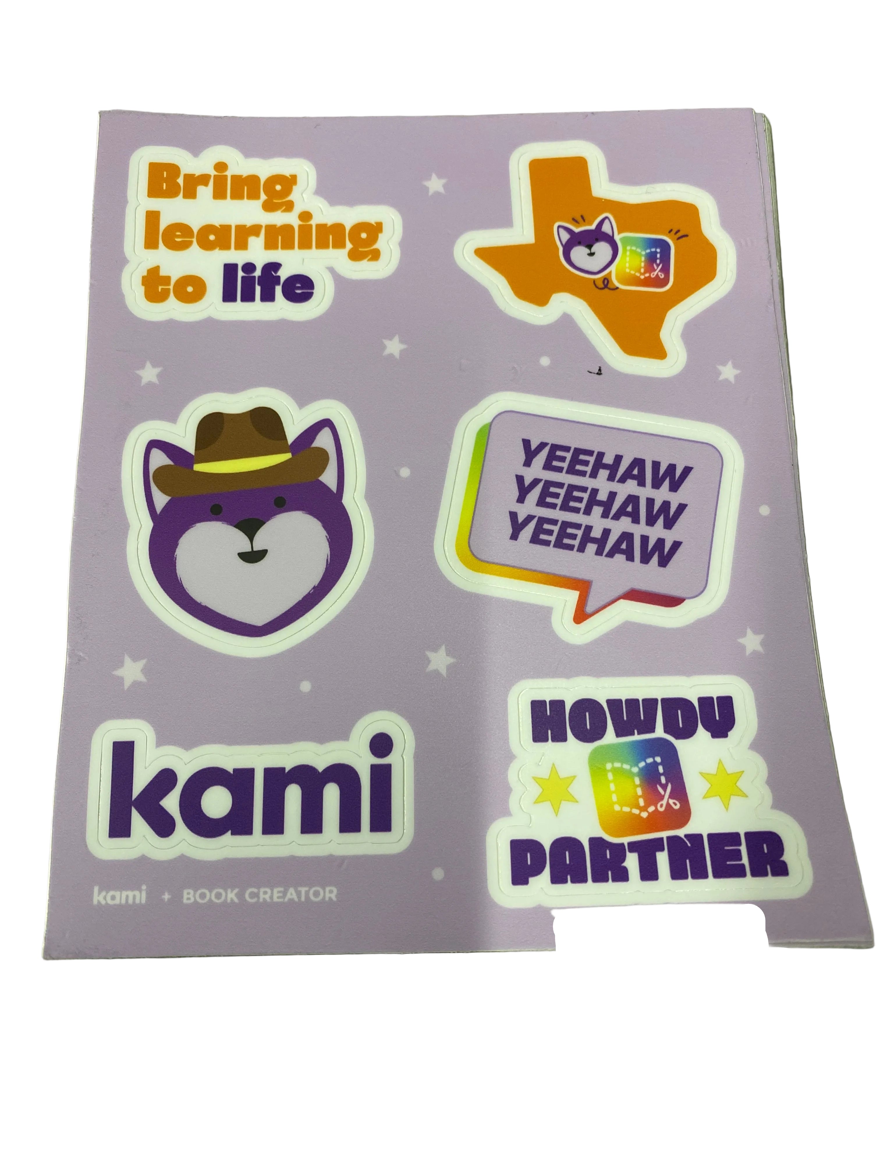 Kami x Book Creator Sticker Sheet