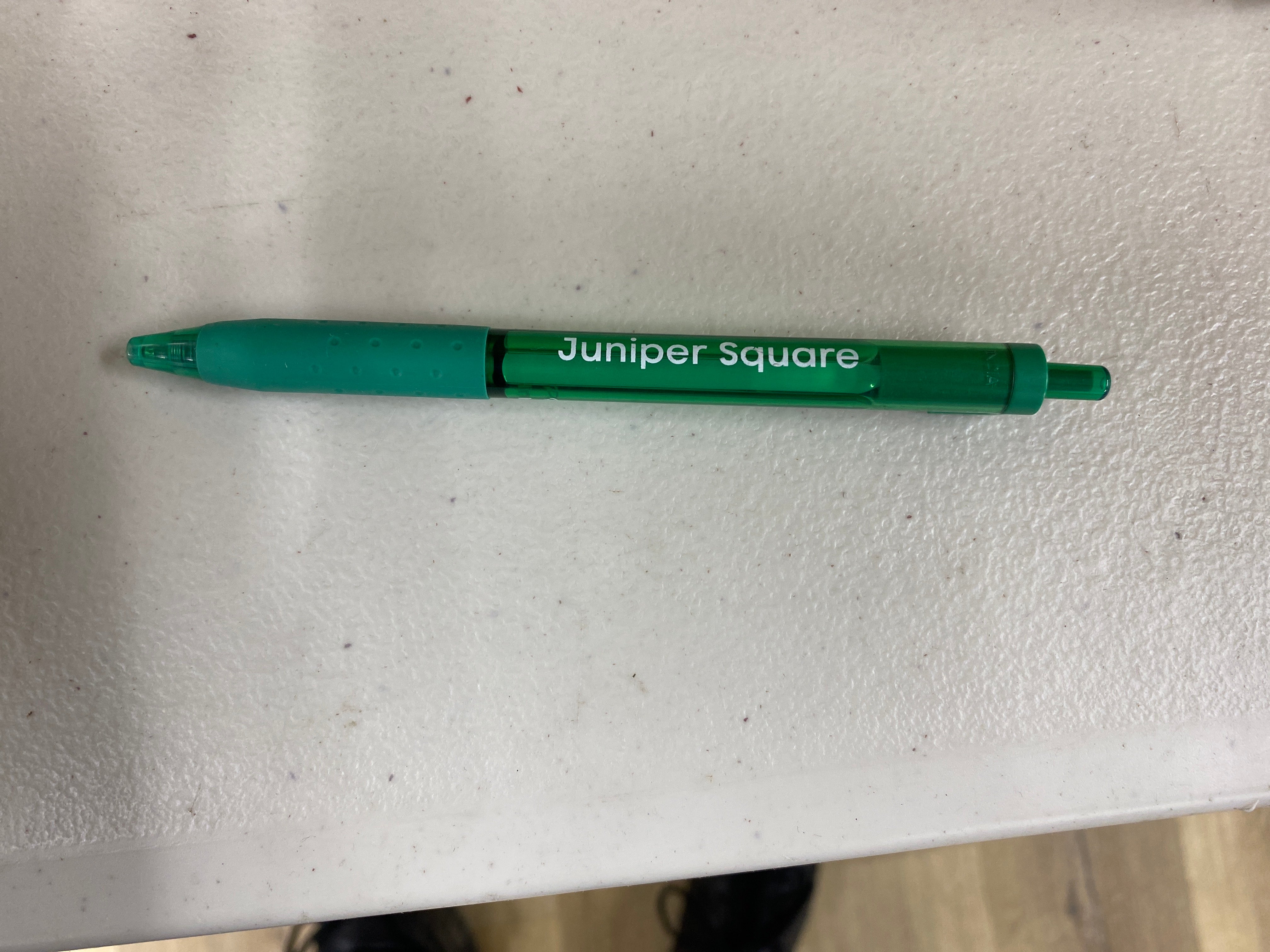 Juniper Square Green Pen