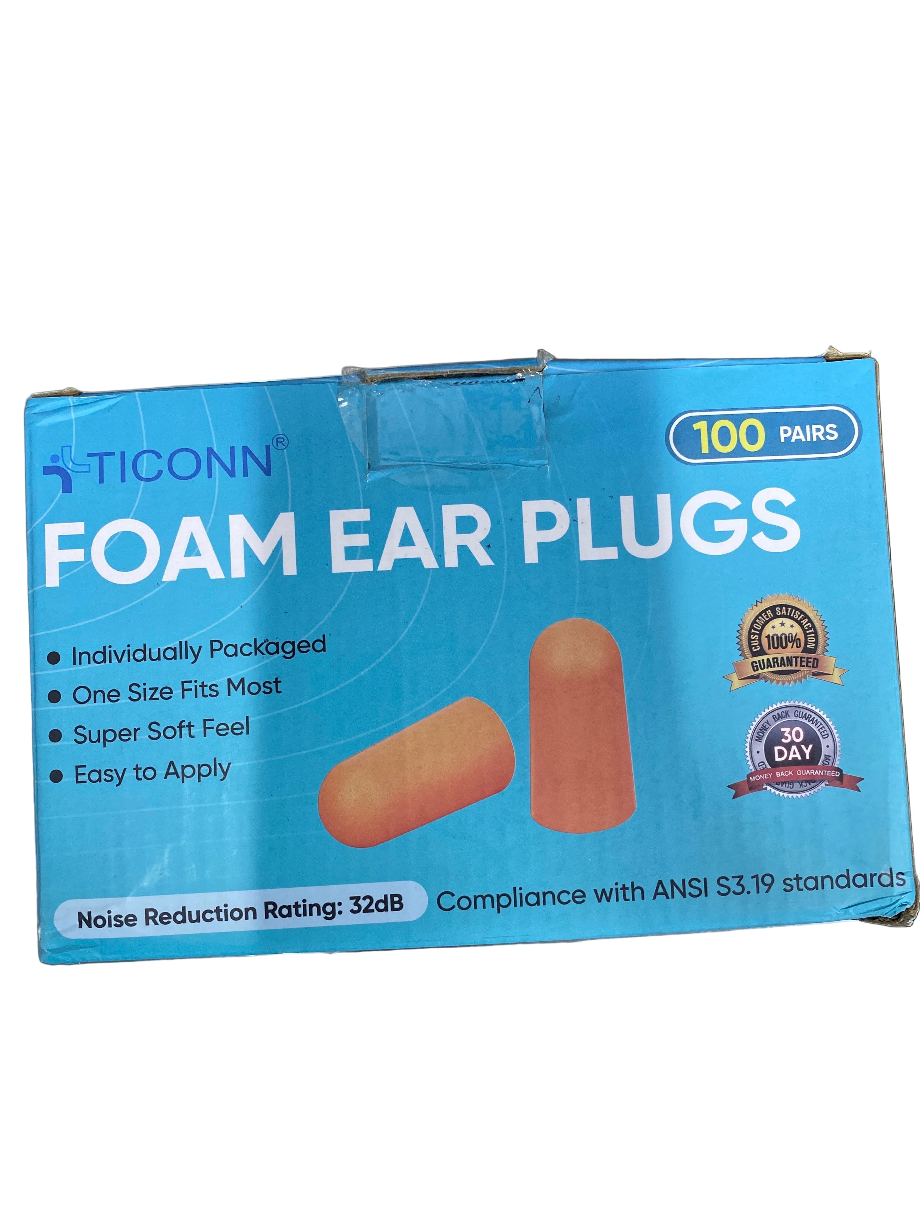 New Teacher Center Foam Ear Plugs Box
