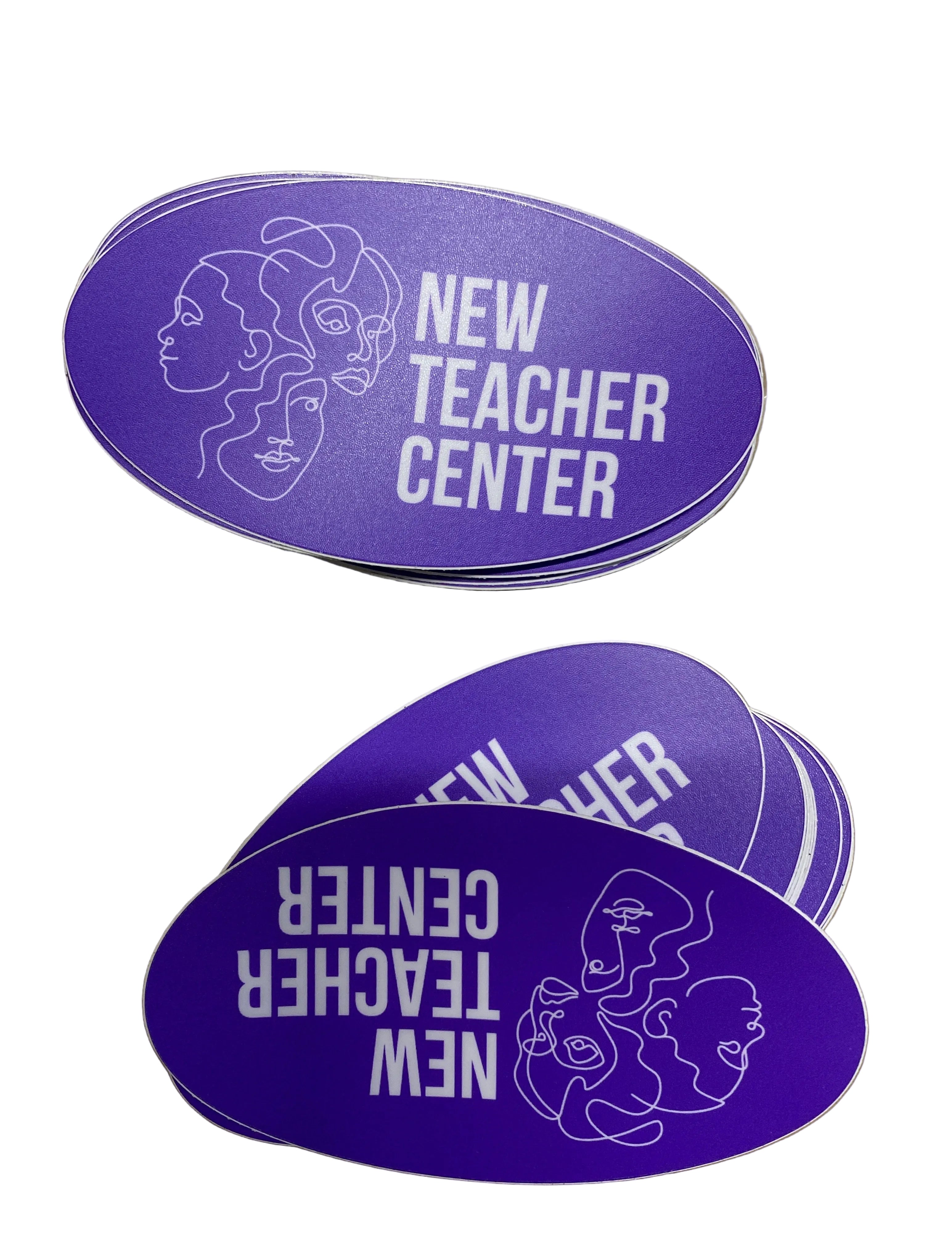 New Teacher Center 4.5” x 2.5” Sticker