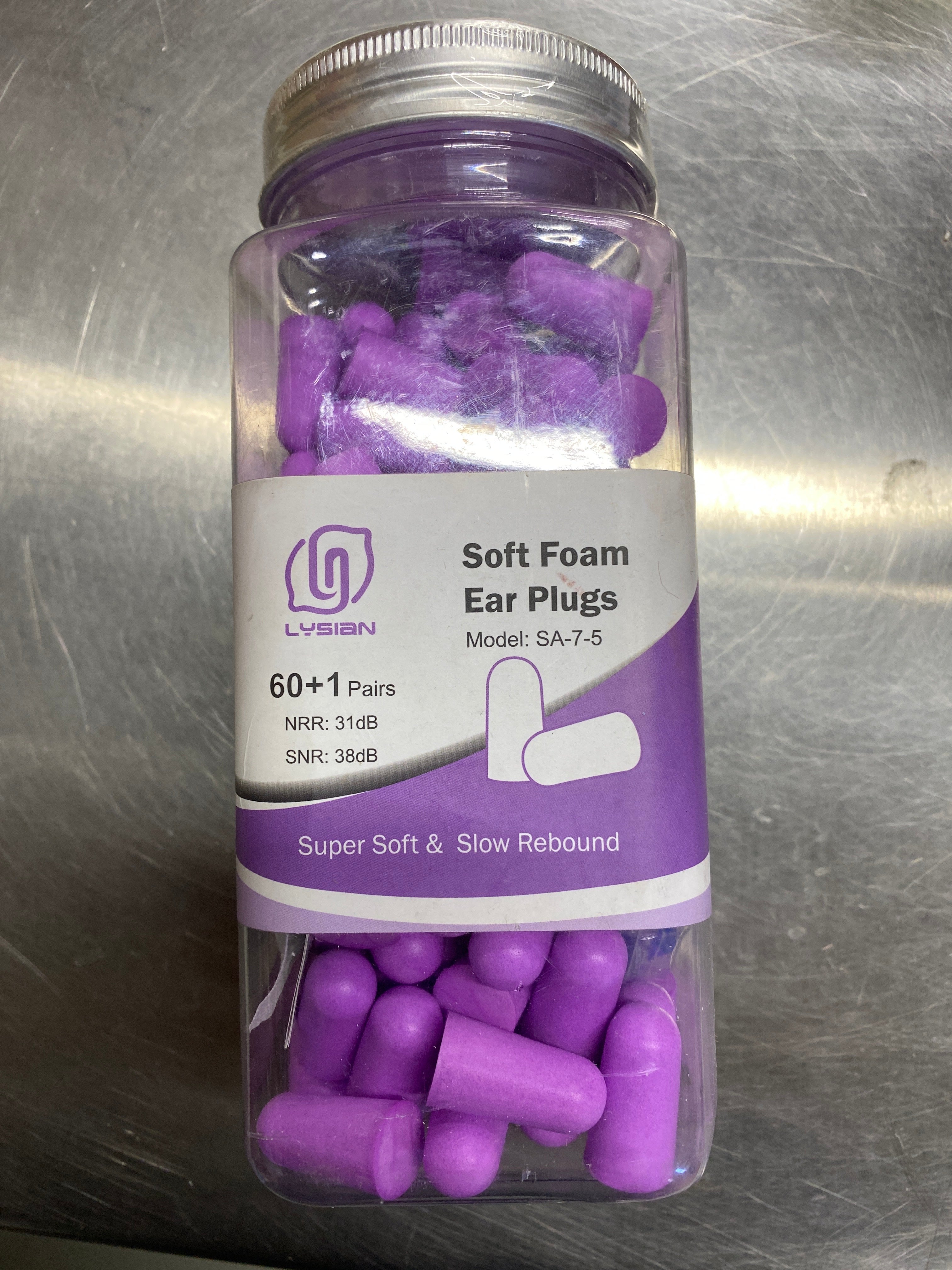 New Teacher Center Soft Ear Foam Plug Jar