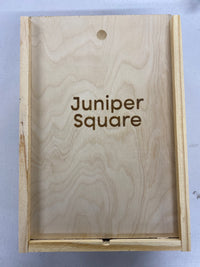 Truffle Oil in a Wooden Crate