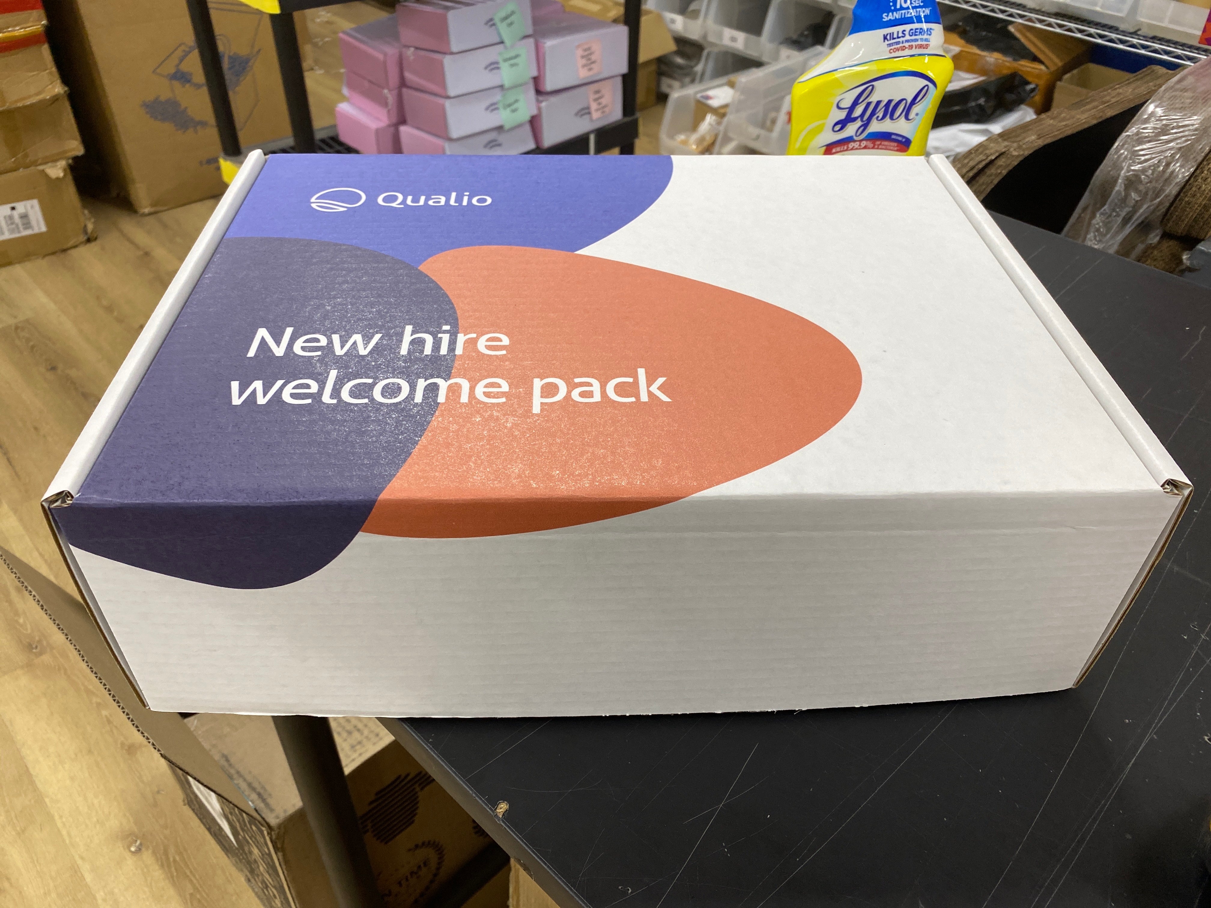 Qualio New Hire Flat Box
