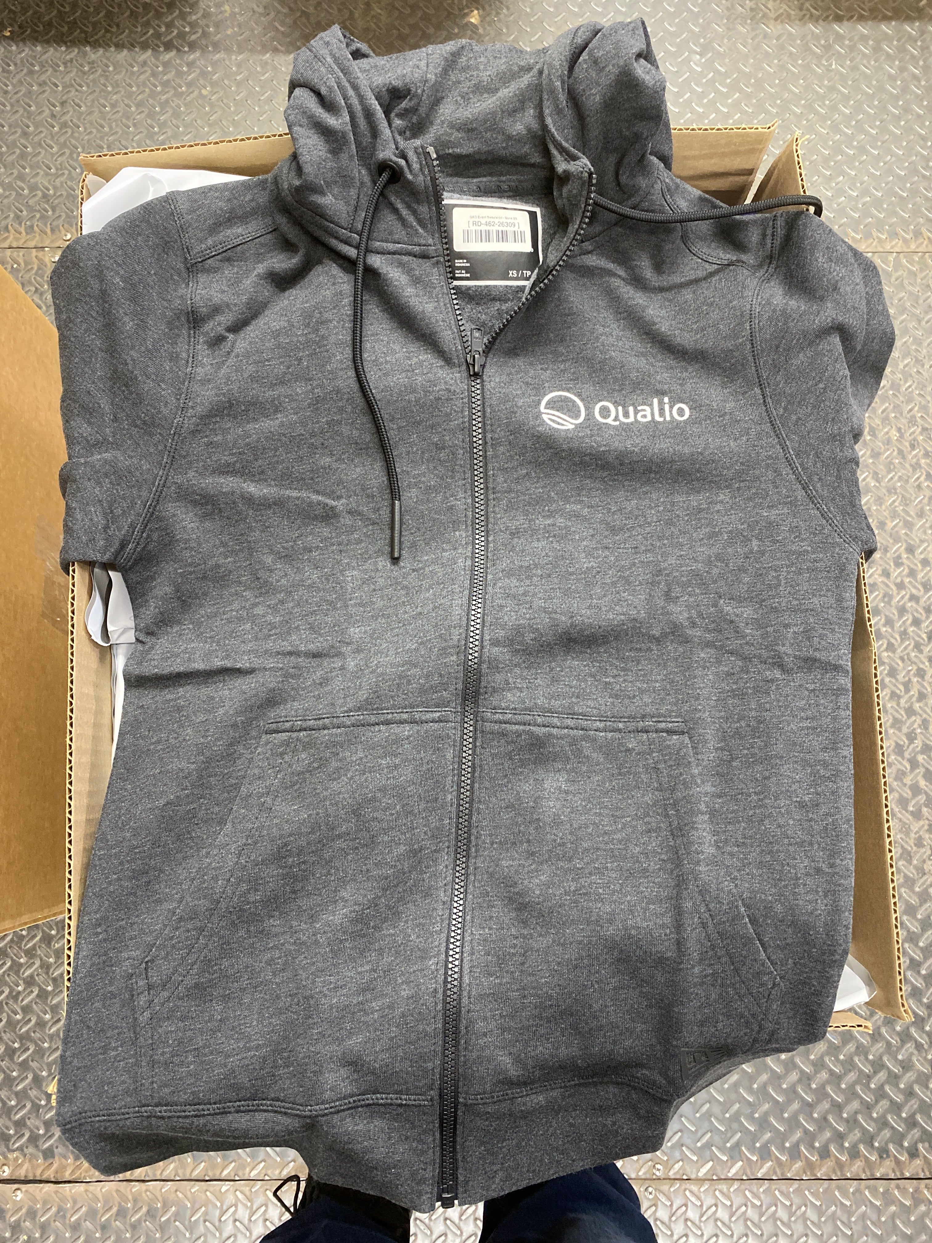 Gray Women's Event Zip Up Hoodie