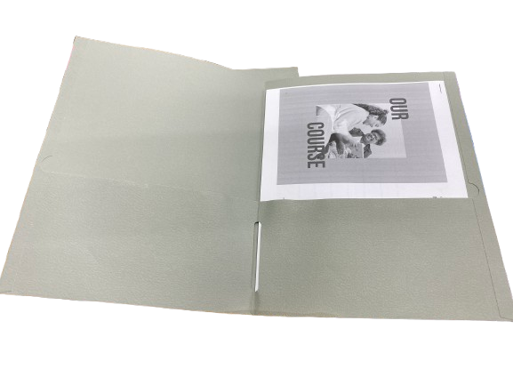 New Teacher Center Grey Folder