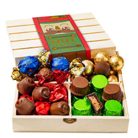 Nutcracker Sweets Crate in Festive Wooden Box