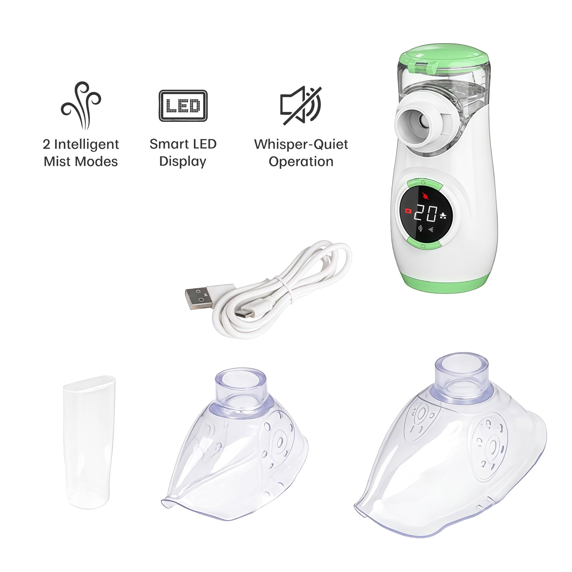 Mesh Nebulizer with Baby Nasal Aspirator