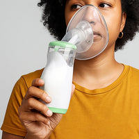 Pursonic Portable Ultrafine Mesh Nebulizer | USB-C Rechargeable, Micro-Mesh Atomization, Adjustable Mist Modes & Auto-Cleaning Function