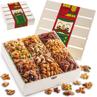 Deluxe Holiday Nut and Snack Gift Crate