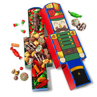 Christmas Gift Basket – Festive Soldier Box with Holiday Candy & Chocolate Assortment