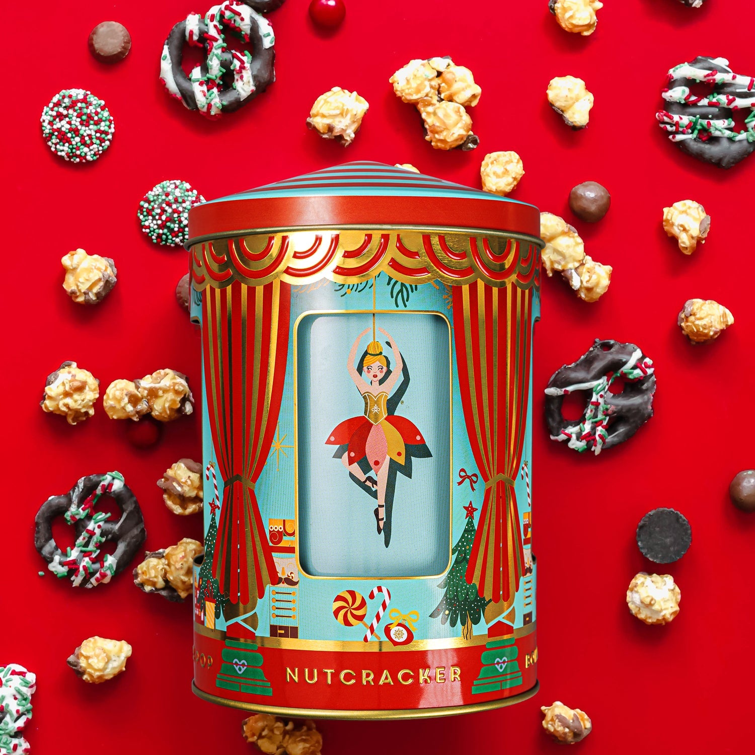 Christmas Musical Gift Tin