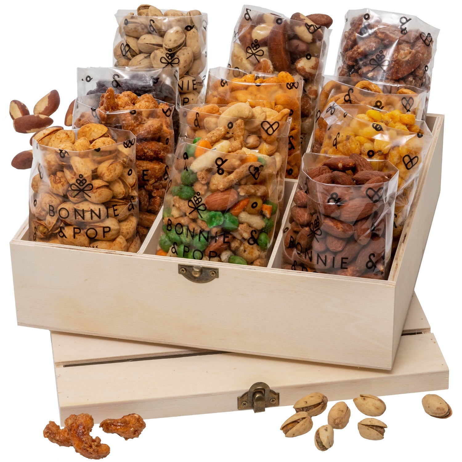 Deluxe Nut and Snack Gift Crate
