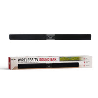 PurVolt 31.5" Wireless TV Sound Bar with 16W Stereo Sound, Rechargeable Battery, USB, TF Card & AUX