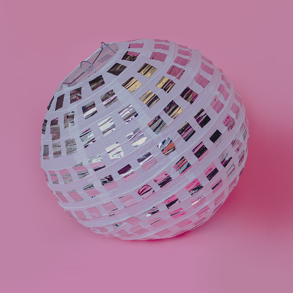 Disco Ball Paper Lantern (Set of 3) Happy Box