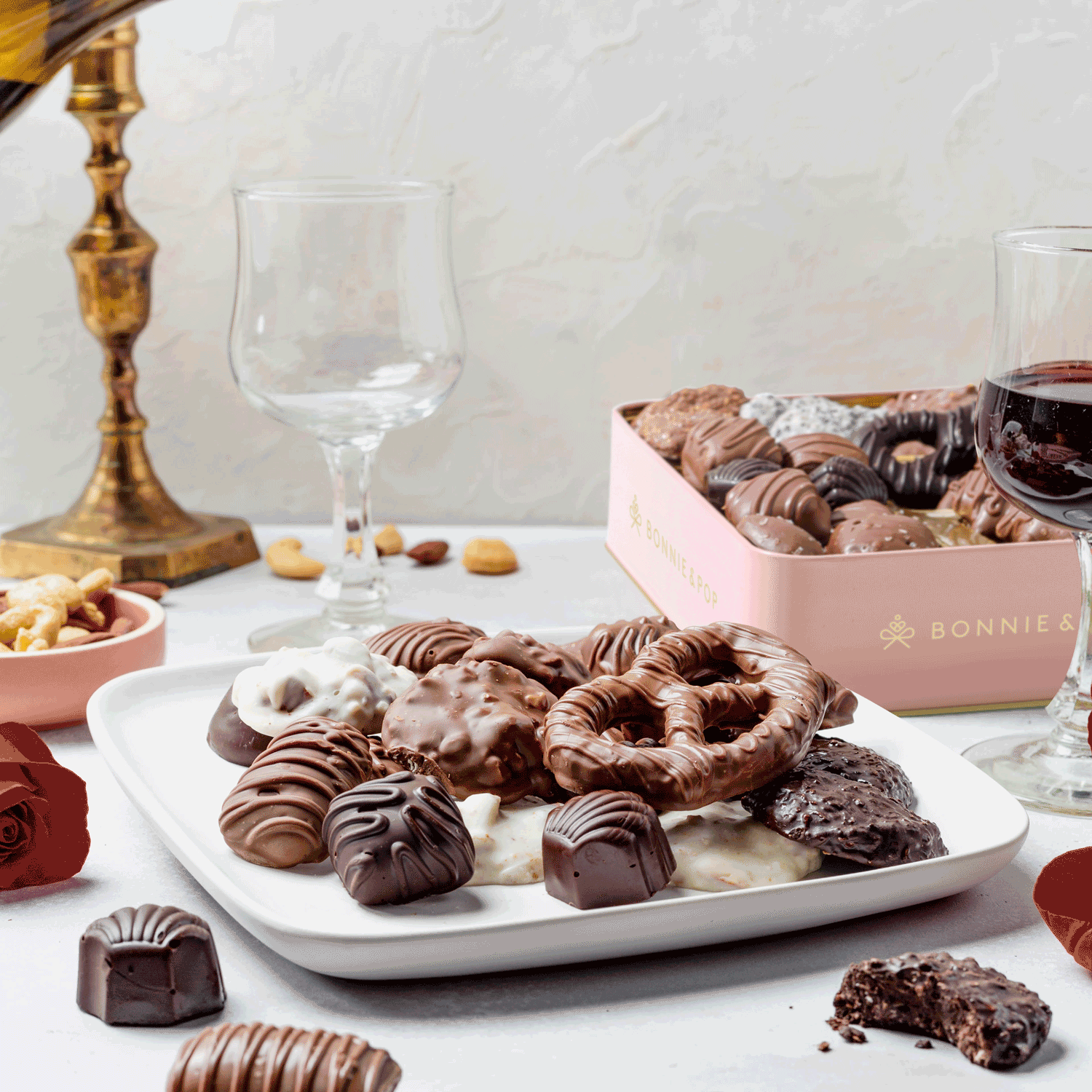 Chocolate Gift– Gourmet Chocolate Gift Box with Elegant Packaging