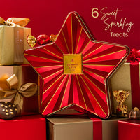 Christmas Chocolate Bon Bons Star Tin – Gourmet Holiday Gift