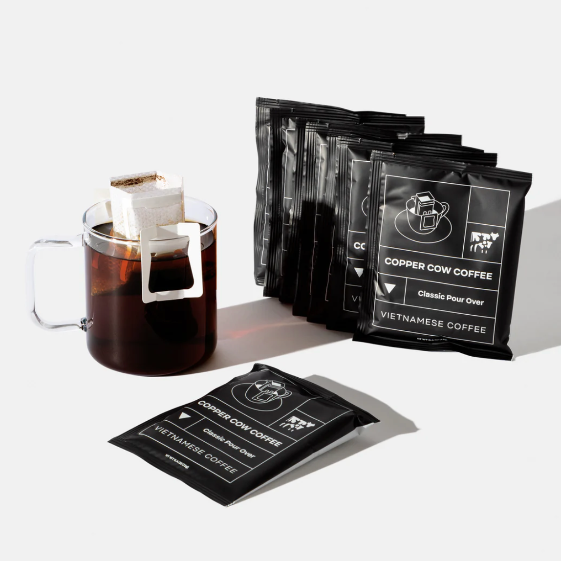 Just Black | 5-Pack Pour Over Coffee