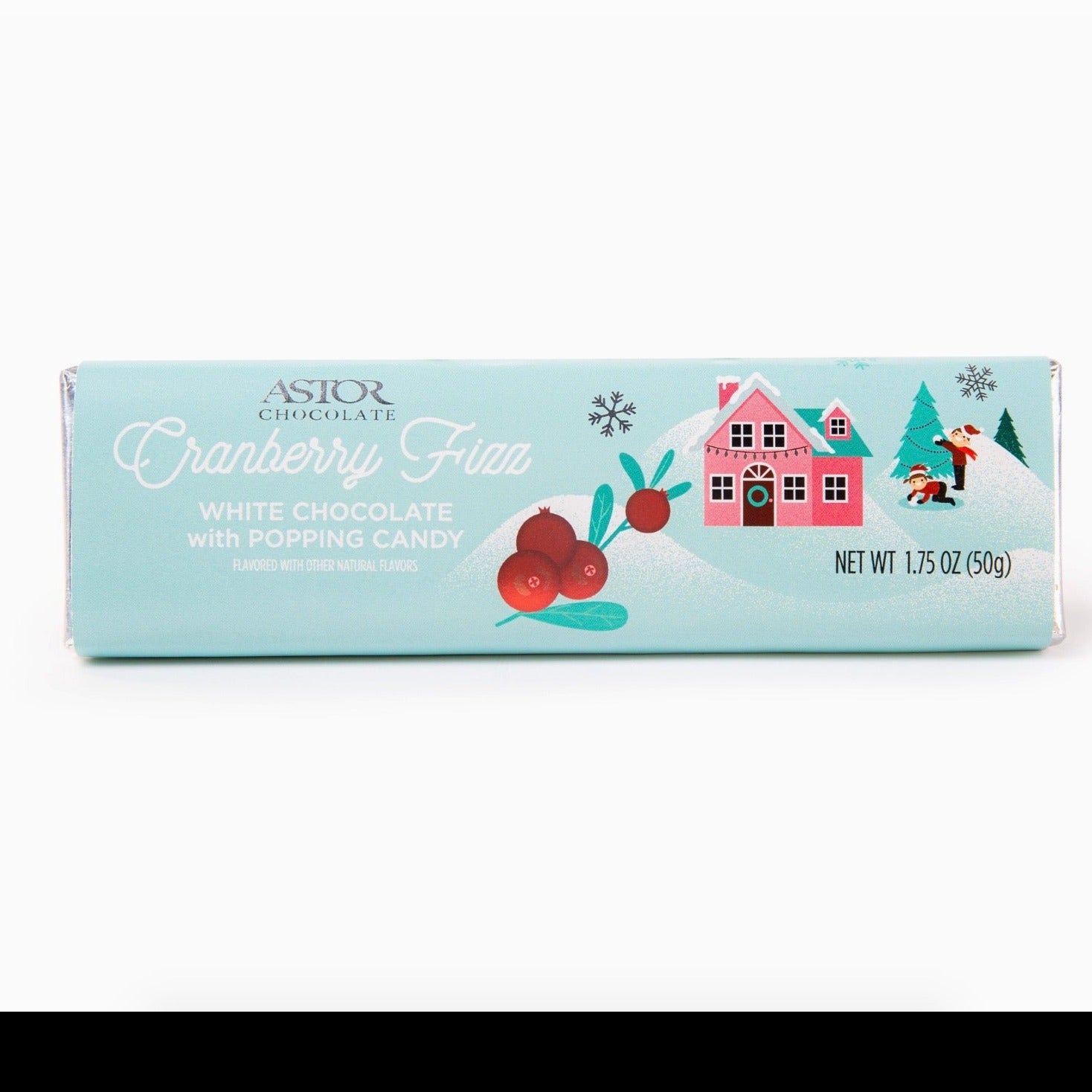 White Chocolate Cranberry Fizz Bar