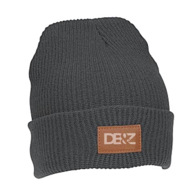DB&Z Ribbed Knit Beanie