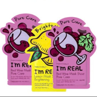 3 Pack - Sheet Face Masks