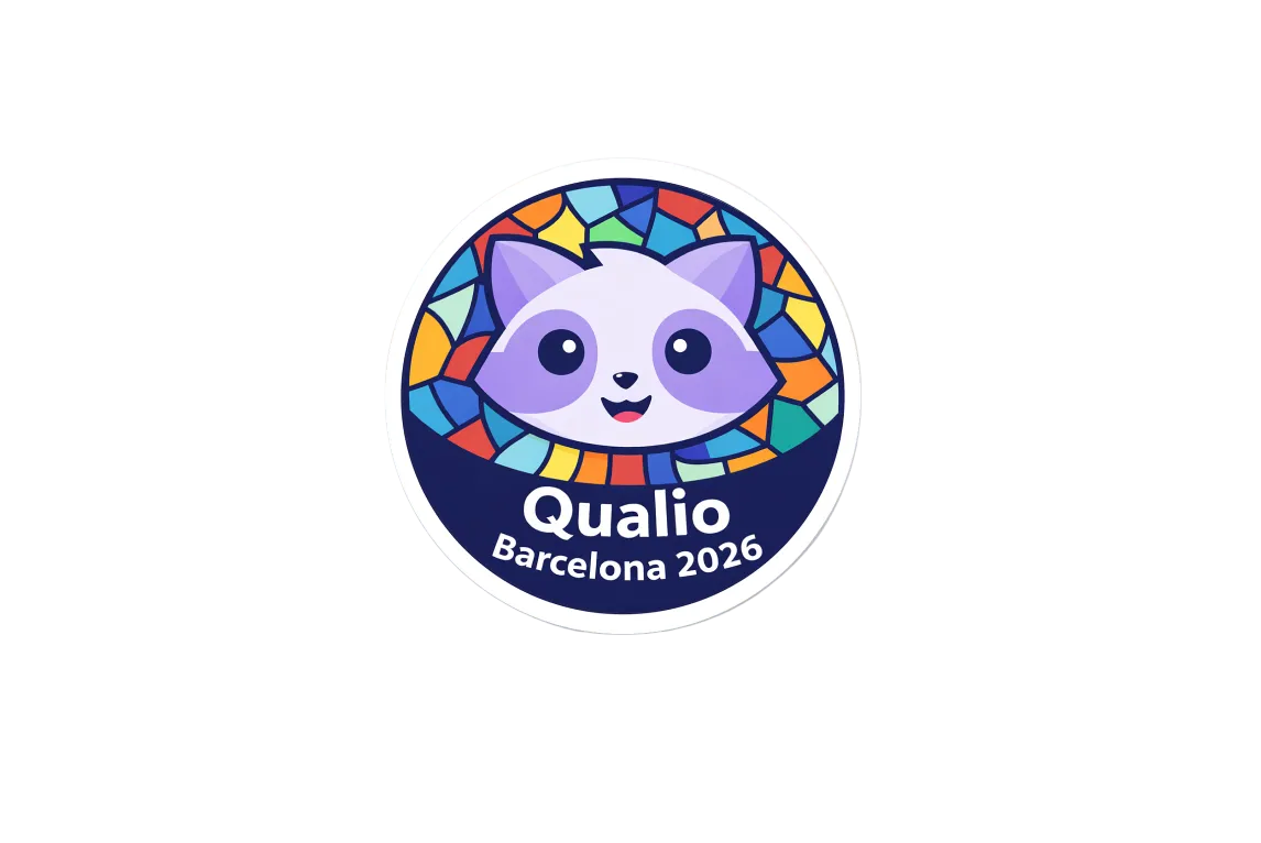 Qualio Barcelona Sticker 2026