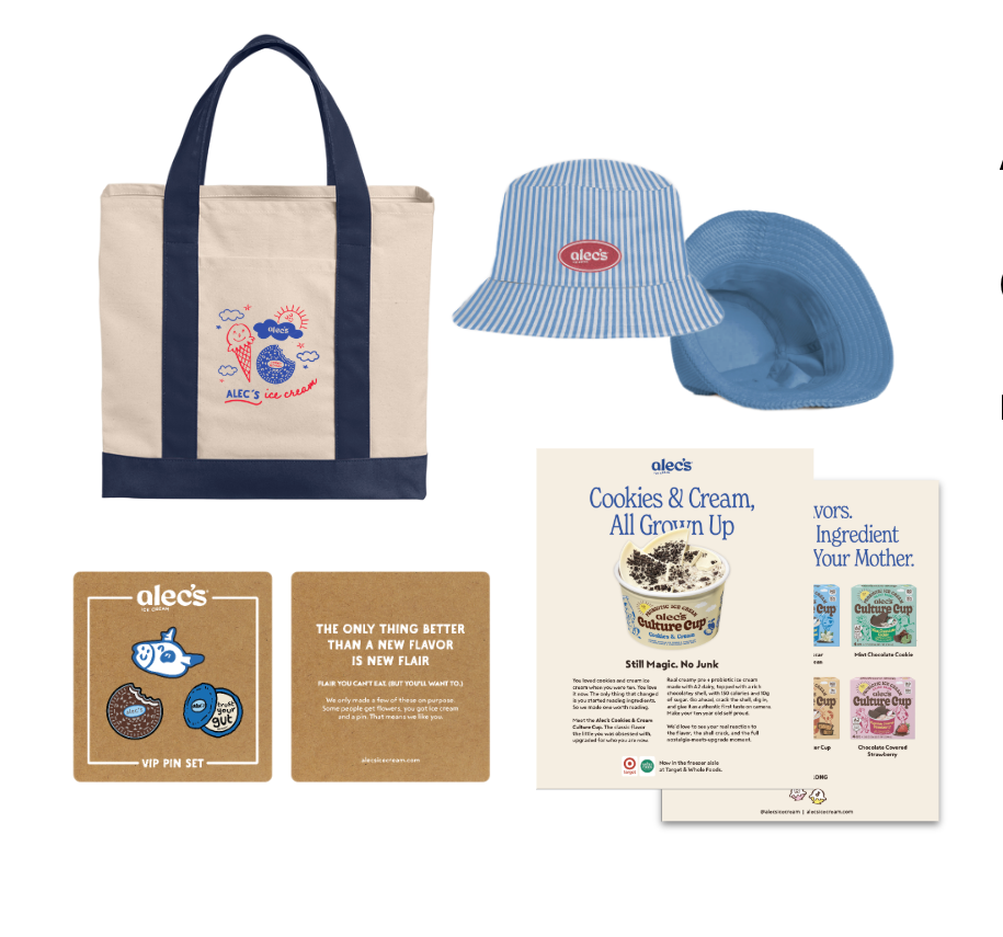 Alec's Ice Cream Influencer Gift 2026