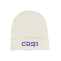 Clasp Acrylic Knit Beanie