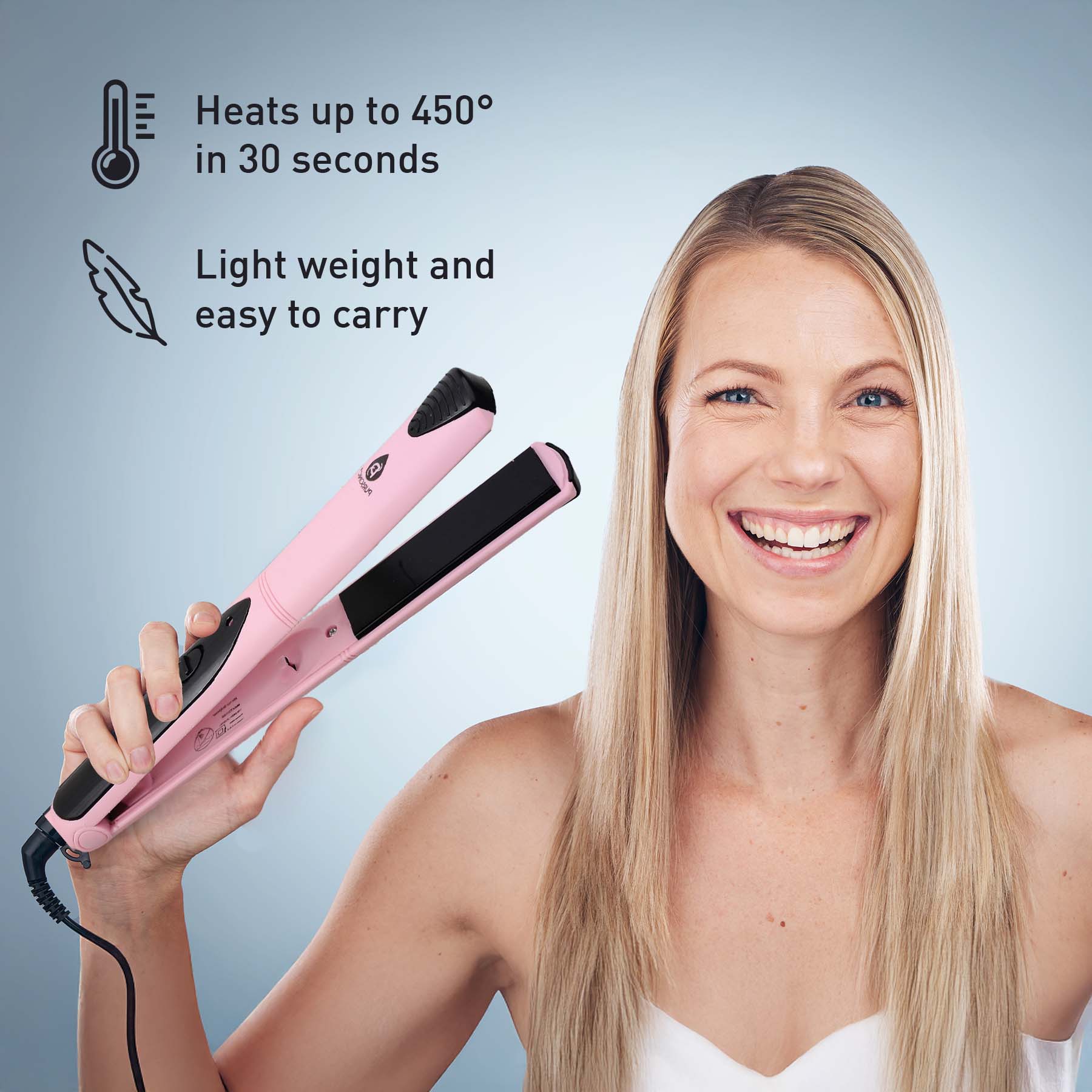 USB Rechargeable & Flat Iron Duo
