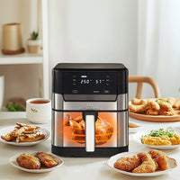 Air fryer XL Premium Ceramic Coated PTFE PFOA Free - 7QT SS