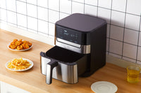 Air fryer XL Premium Ceramic Coated PTFE PFOA Free - 7QT SS