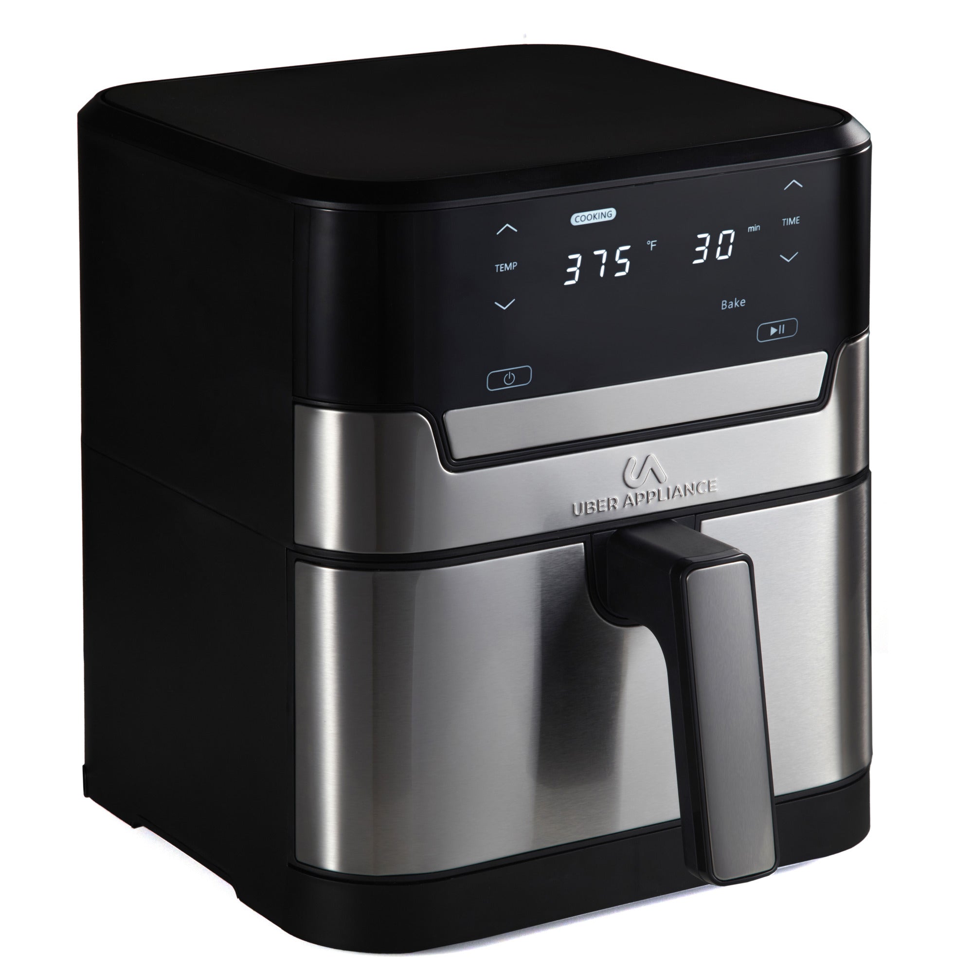 Air fryer XL Premium Ceramic Coated PTFE PFOA Free - 7QT SS