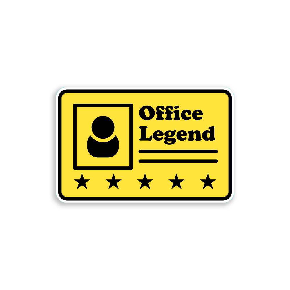 Office Legend Sticker