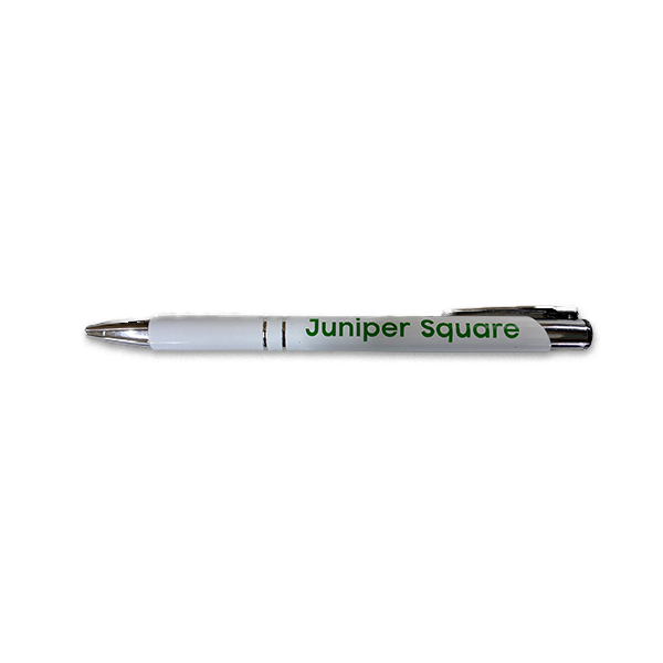 Juniper Square White Pen