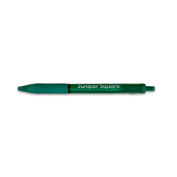 Juniper Square Green Pen