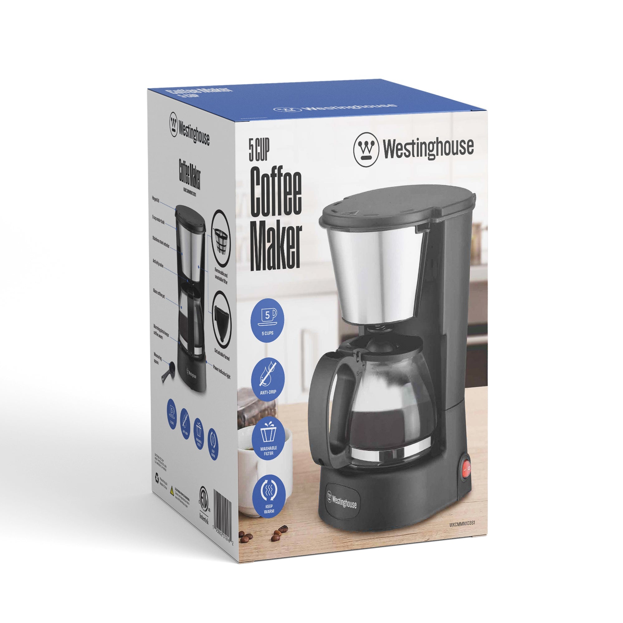 5-Cup Coffee Maker