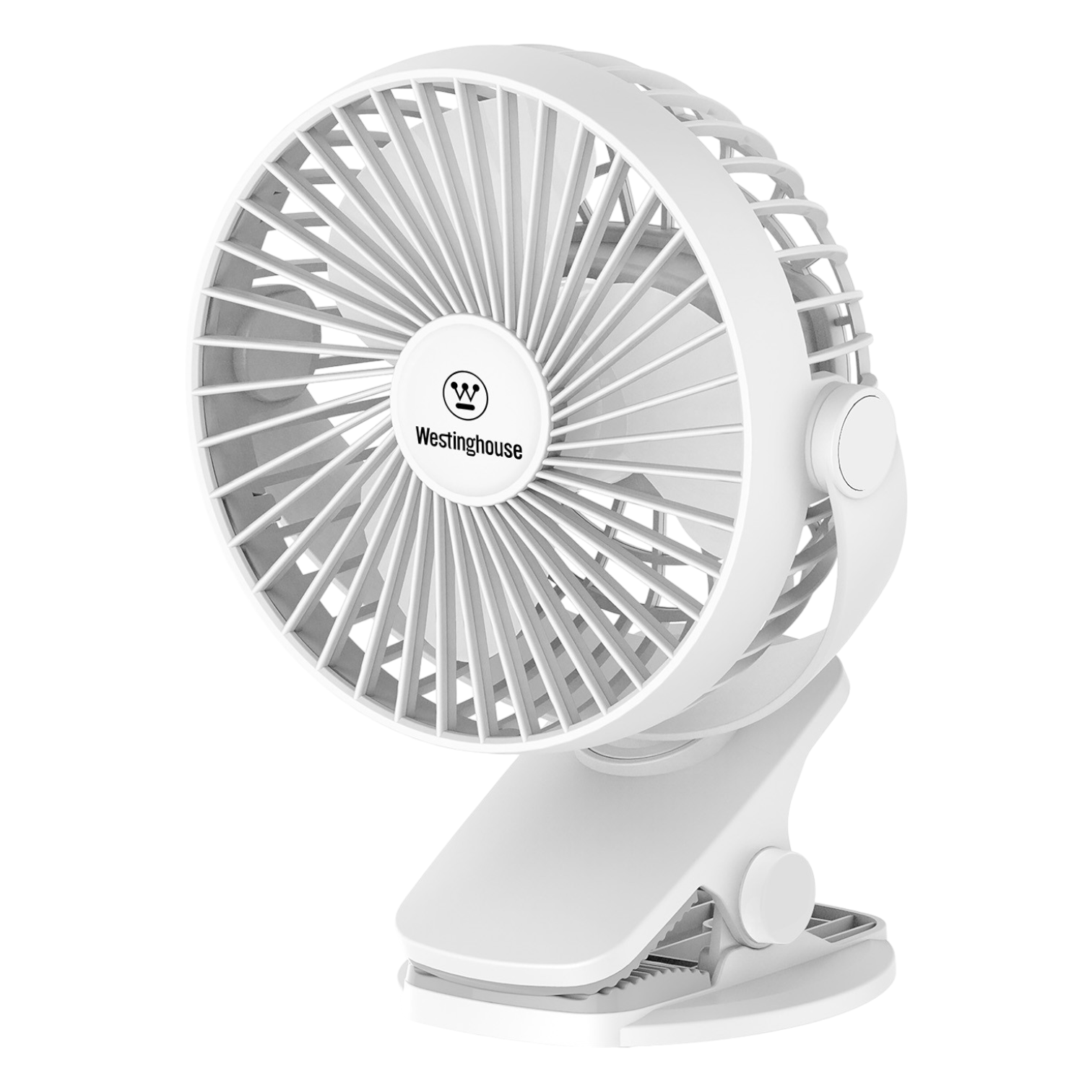 2-in-1 Rechargeable Clip/Table Fan + Adaptor