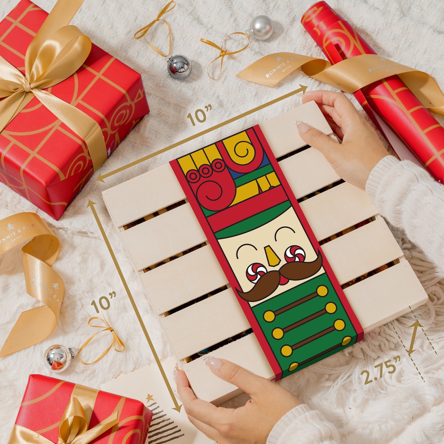 Deluxe Holiday Nut and Snack Gift Crate