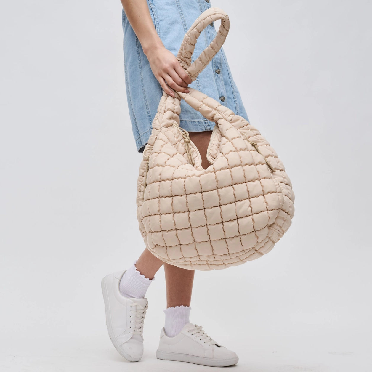 Quilted Puffer Bag