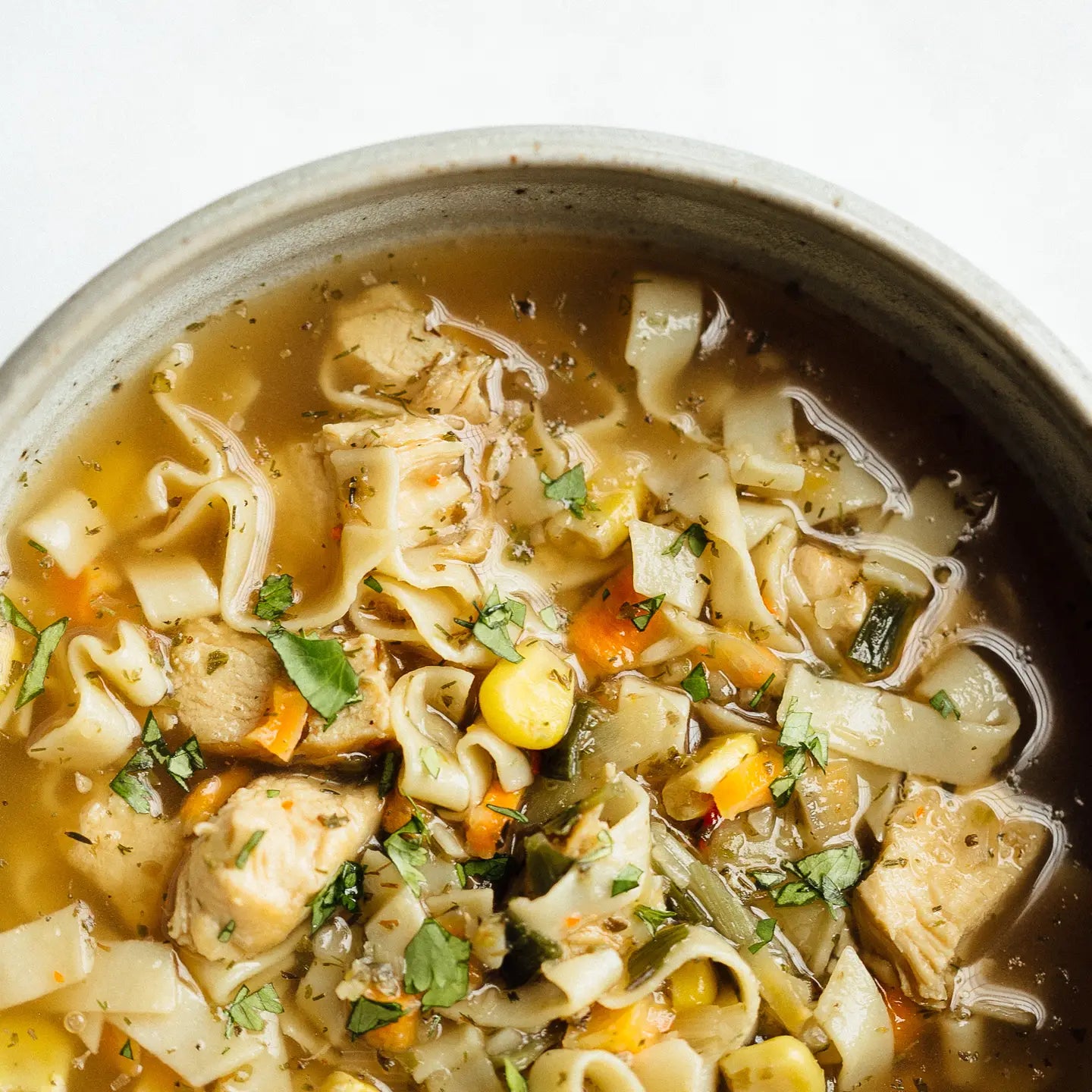 Chicken Noodle Soup For Two