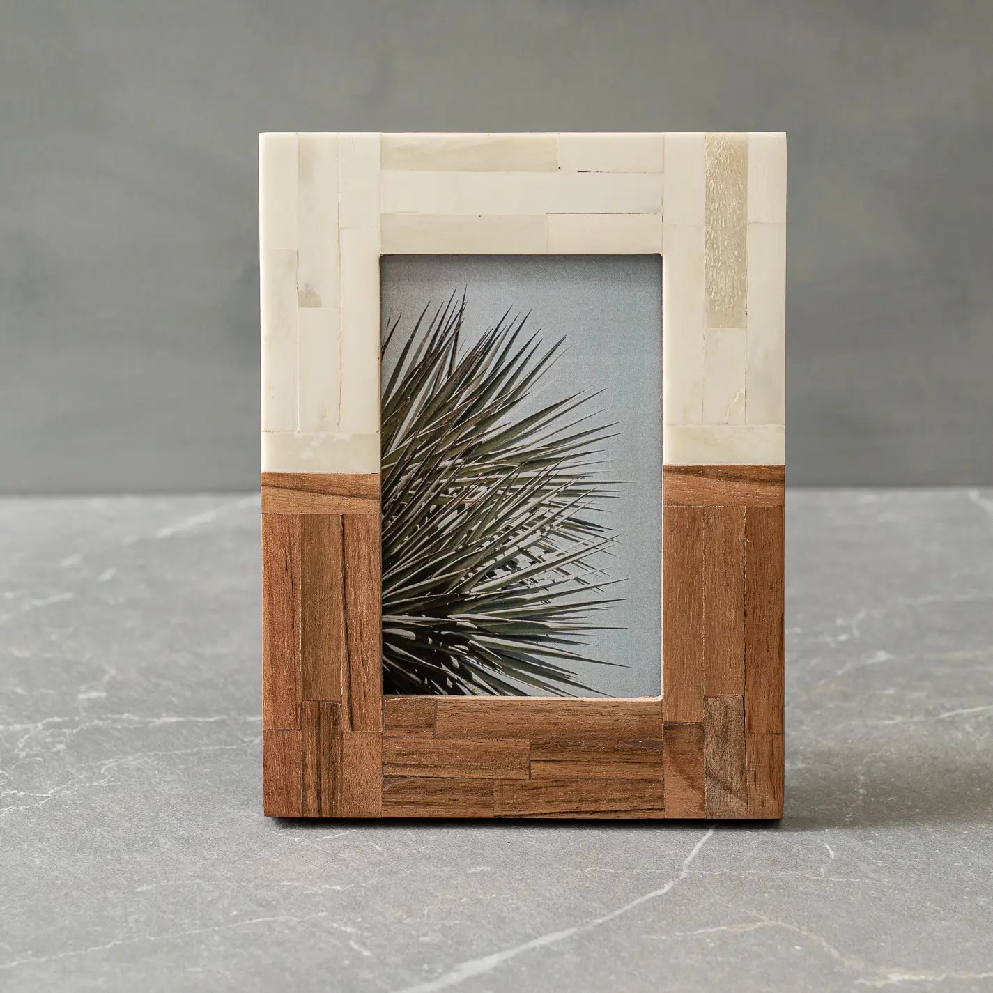 Wood & Bone Photo Frame