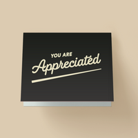 You Are Appreciated Card