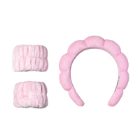 Spa Headband & Wristbands Set