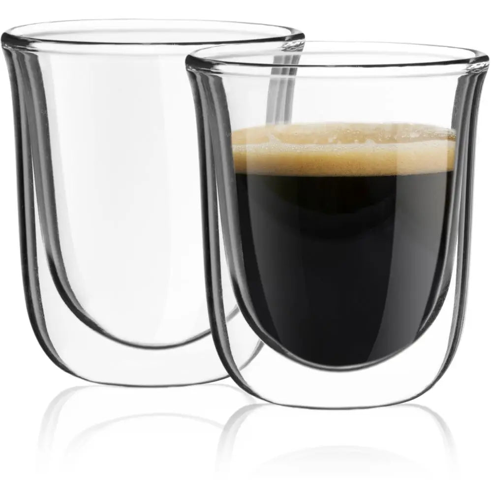 Set of 2 Double Wall Espresso Glasses