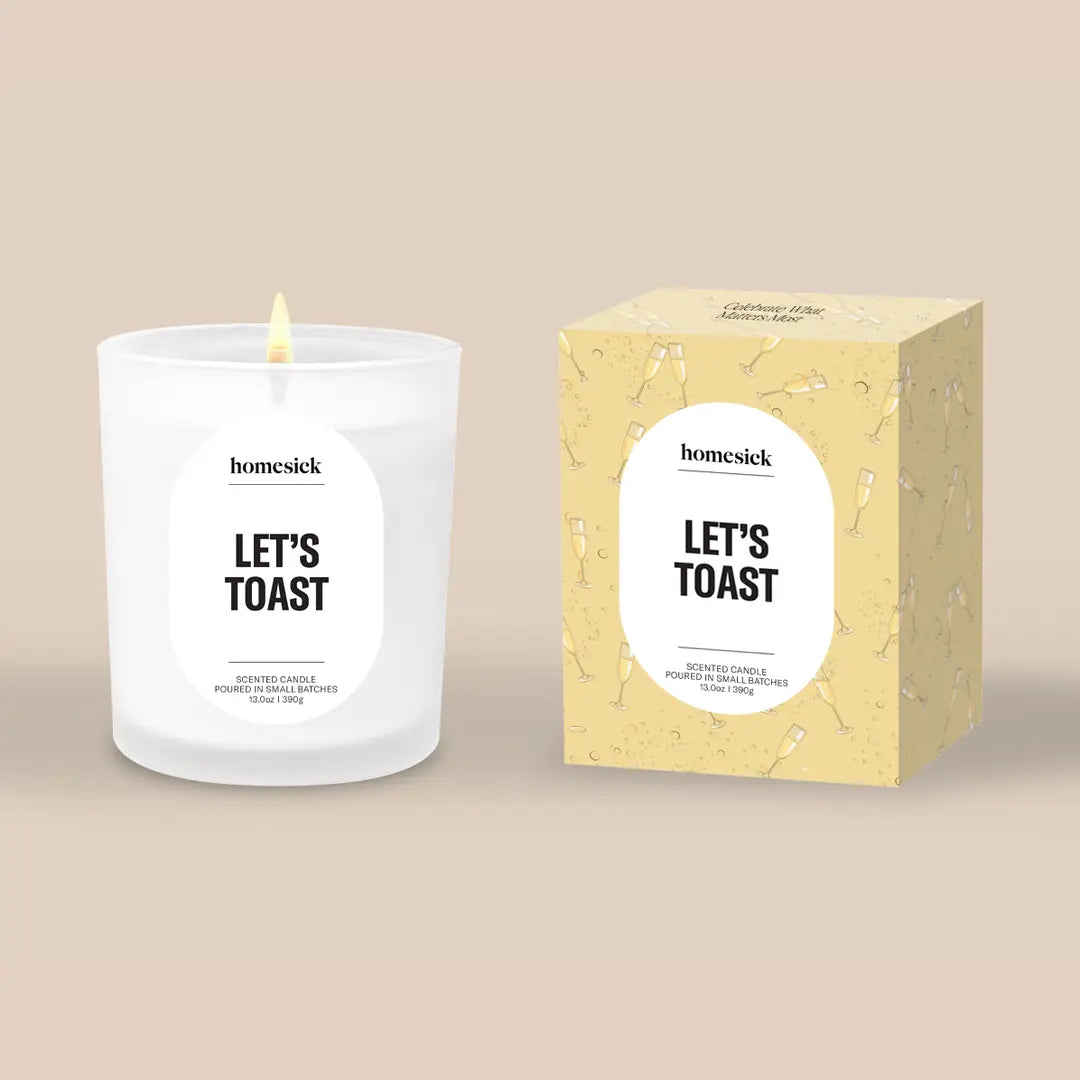 Let's Toast Candle