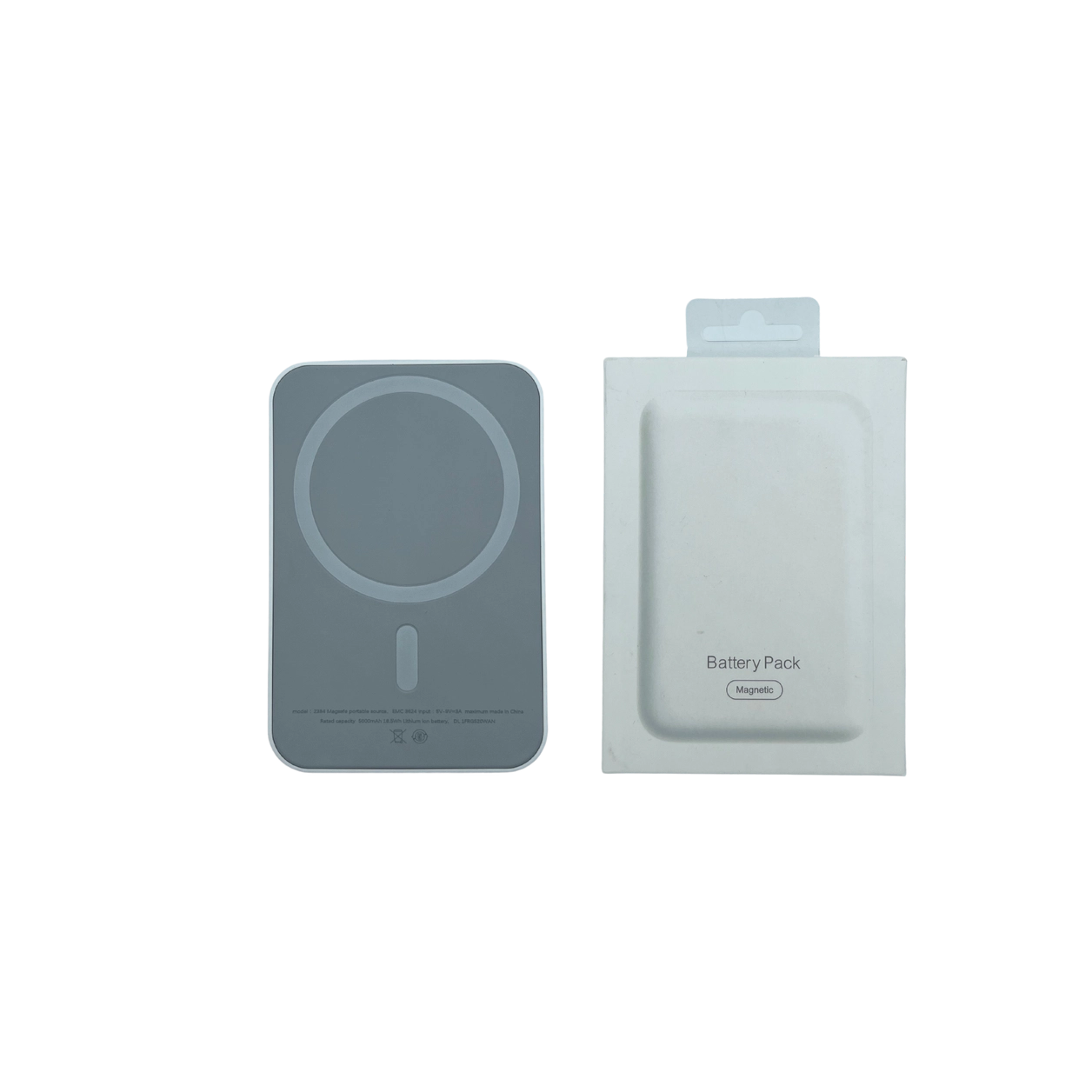A sleek magnetic charging bank, perfect for on-the-go power and convenience, designed to keep your devices charged and ready anytime, anywhere.