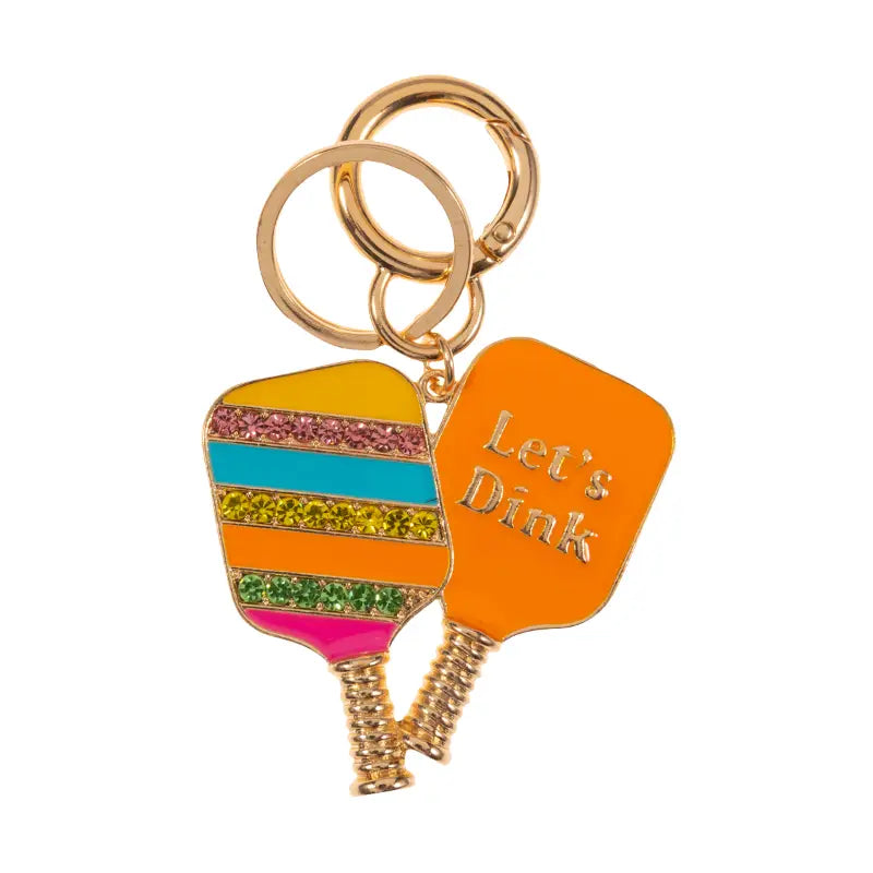 Pickleball Paddles Keychain