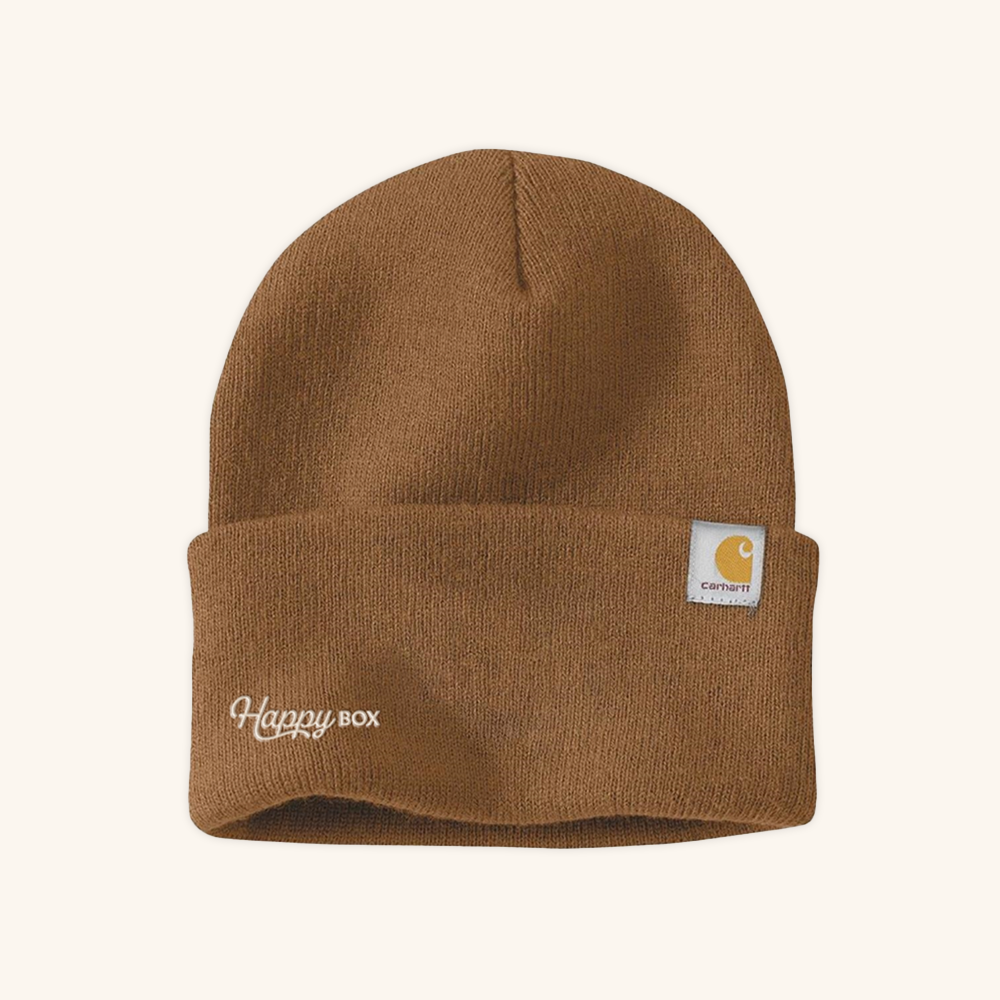 Camel Carhartt Beanie