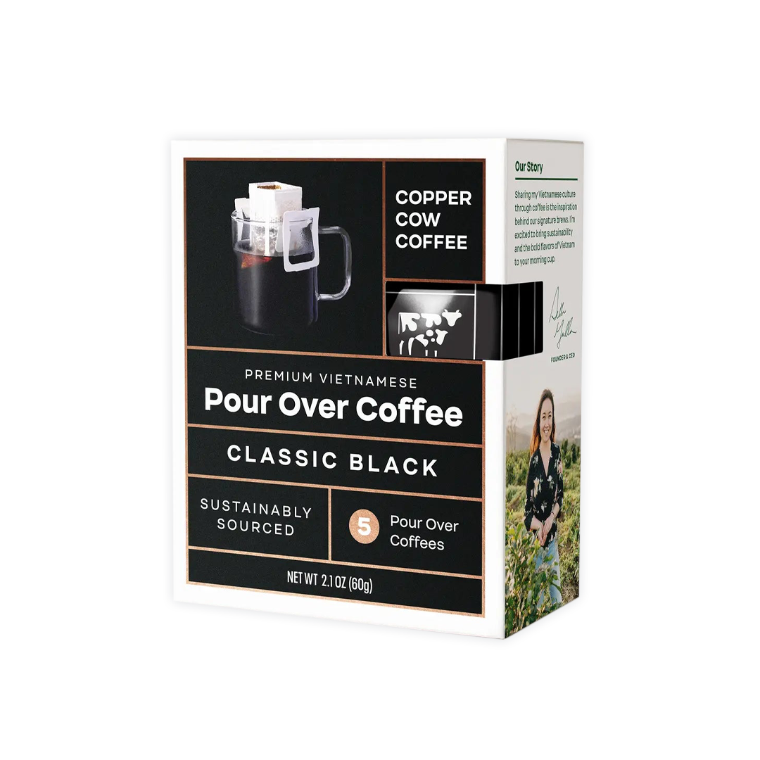 Just Black | 5-Pack Pour Over Coffee